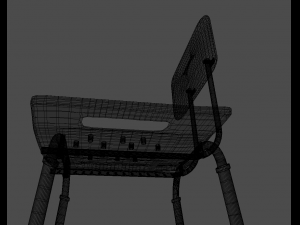 bathroom chair 3D Model