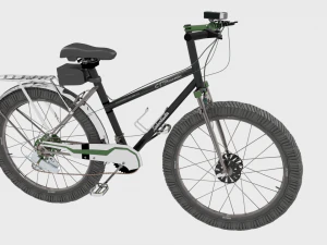 bicicletta da montagna 15 velocit&agrave; Modello 3D