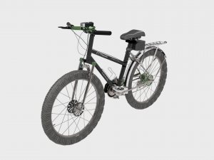 mountain bicycle 15 speed 3D Modell