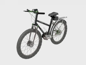 mountain bicycle 15 speed 3D Model