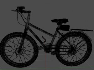 mountain bicycle 15 speed 3D Modell