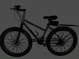 mountain bicycle 15 speed 3D Model