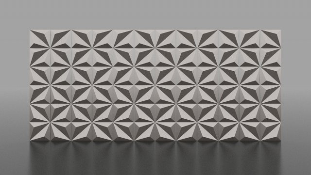 3d panel Model 3D .c4d .max .obj .3ds .fbx .stl .blend