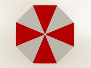 umbrella seating Model 3D