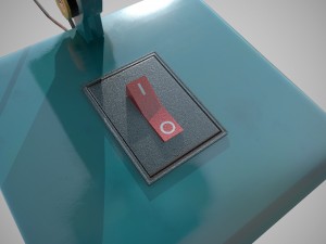 low poly desk lamp pbr vr - ar - low-poly 3D Model