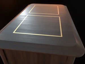 low poly night stand pbr vr - ar - low-poly 3D Model
