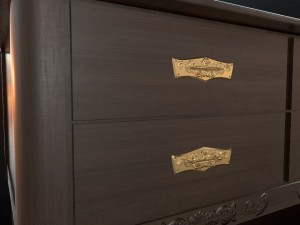 low poly night stand pbr vr - ar - low-poly 3D Model