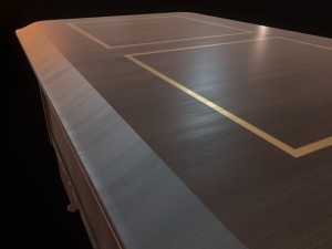 low poly night stand pbr vr - ar - low-poly 3D Model