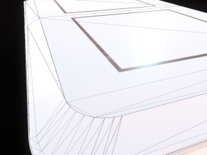 low poly night stand pbr vr - ar - low-poly 3D Model
