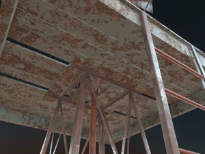 low poly windmill pbr vr - ar - low-poly 3D 模型