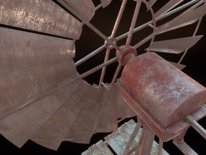 low poly windmill pbr vr - ar - low-poly 3D 模型