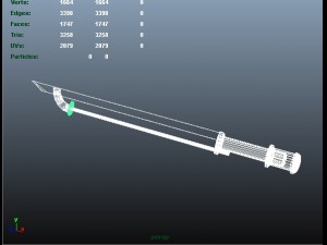laser sword 3D Модель