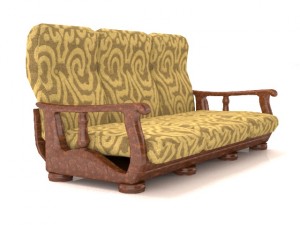grandmas couch 3D Model