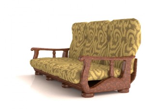 grandmas couch Modelo 3D