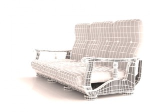 grandmas couch Modelo 3D