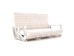 grandmas couch Modelo 3D