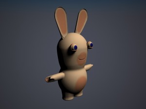 rayman raving rabbits Modello 3D