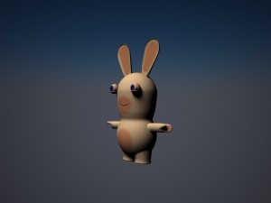 rayman raving rabbits Modello 3D