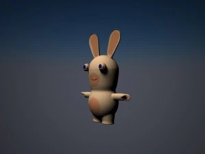 rayman raving rabbits 3D Model
