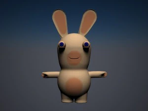 rayman raving rabbits 3D Model