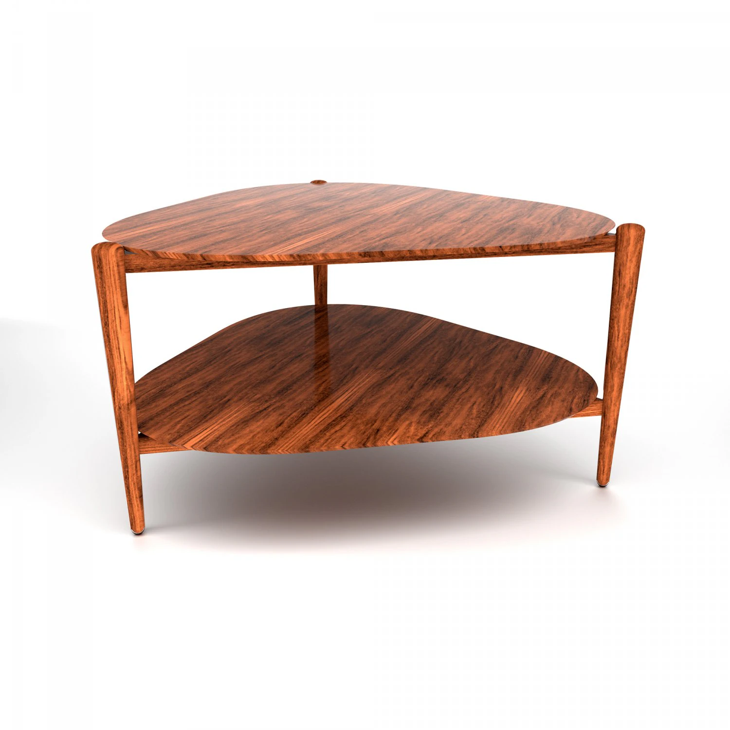 mid century coffee table 01 3D Model .c4d .max .obj .3ds .fbx .stl .blend 