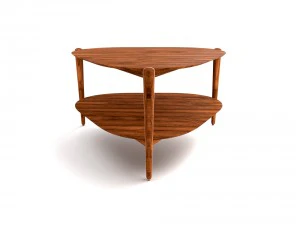 mid century coffee table 01 3D Model