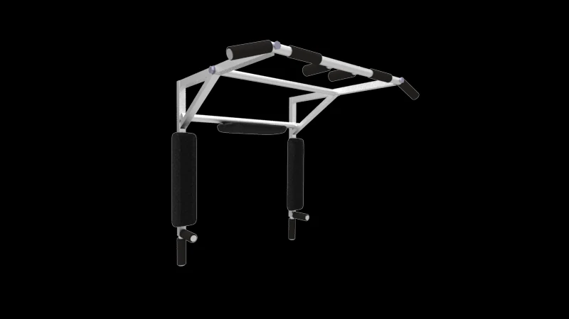 horizontal bar wall 3D Model .c4d .max .obj .3ds .fbx .stl .blend 