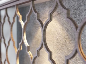 wooden panel subberjean Model 3D