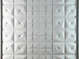 3d panels set 9 pieces subberjean 3D Model