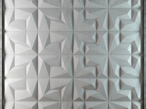 3d panels set 9 pieces subberjean 3D Model