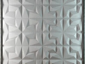 3d panels set 9 pieces subberjean 3D Model