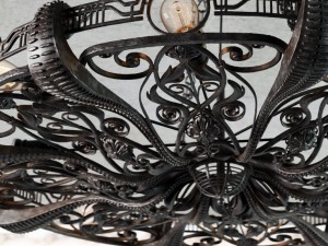octopus forged chandelier subberjean 3D मॉडल