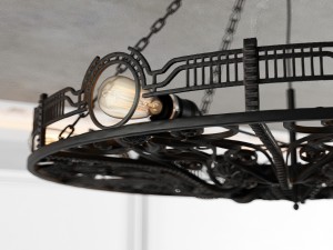 octopus forged chandelier subberjean 3D मॉडल