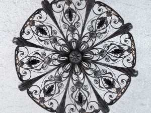 octopus forged chandelier subberjean 3D मॉडल