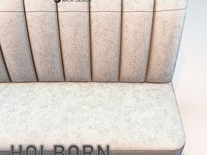 holborn dining lounge sofa 3D Модель