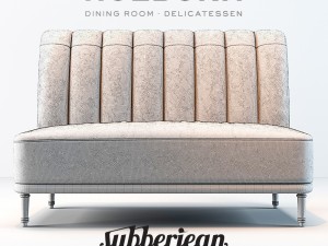 holborn dining lounge sofa 3D Модель