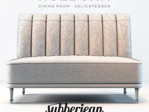 holborn dining lounge sofa 3D Model