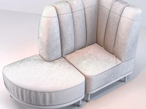 holborn dining lounge sofa corners 3D Model
