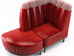 holborn dining lounge sofa corners 3D Model