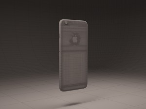 apple iphone 6s gold 3D Model