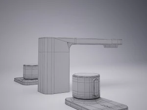 toto kiwami renesse faucet 3D Model