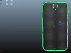 galaxy s4 cellphone 3D Model
