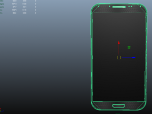 galaxy s4 cellphone 3D-Modell