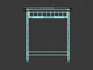school table 3D Model
