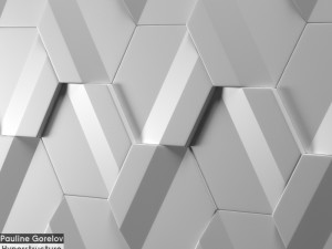 modular tile system pauline gorelov hyperstructure 3Dモデル