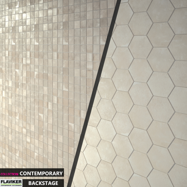 flaviker backstage mosaico set 02 Modelo 3D .c4d .max .obj .3ds .fbx .stl .blend 