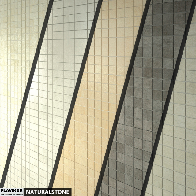 flaviker naturalstone mosaico set 01 Modelo 3D .c4d .max .obj .3ds .fbx .stl .blend 