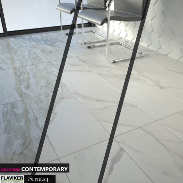 flaviker supreme royal statuario silver dream 14 3D Модель .c4d .max .obj .3ds .fbx .stl .blend 