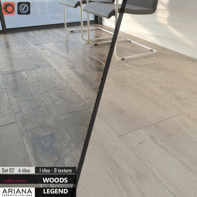ariana legend havana white set 02 Modello 3D .c4d .max .obj .3ds .fbx .stl .blend