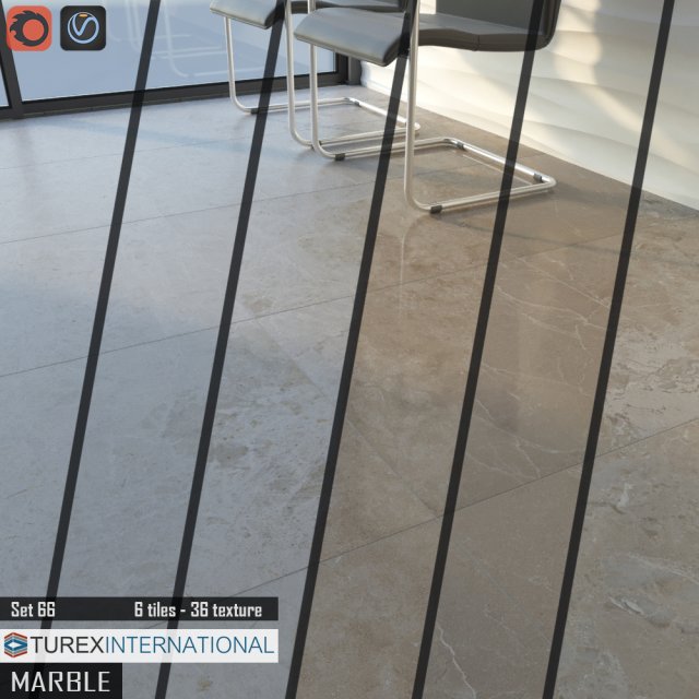 turex international marble tiles set 66 3D-Modell .c4d .max .obj .3ds .fbx .stl .blend 